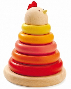 Пирамидка Курочка (Djeco, 06303k)